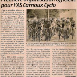 La Provence annonce le Championnat - Mai 2009