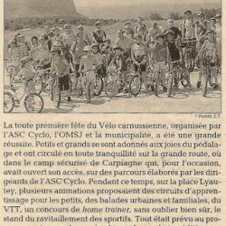 La Fête du Vélo 2009 dans la presse