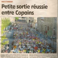 Cyclosportive "Les Copains" 2011
