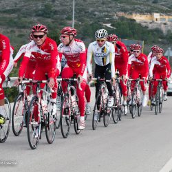 Johan à nouveau en stage en Espagne avec l'équipe Cofidis - Janvier 2012