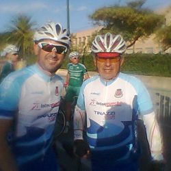 Jean-François et German sur la cyclo La Lucien Aimar - Dimanche 6 Septembre 2015