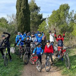 SORTIE VTT KIDS SUR LES COLLINES DE CARNOUX