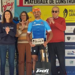 PODIUM POUR MANU SERMONT SUR LA POLI SAINTE-BAUME