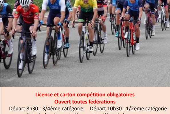 Course de Carpiagne le 9 Juin 2025 (Lundi Pentecôte)